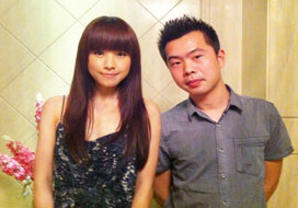 广州杏彩xcsport与明星合影